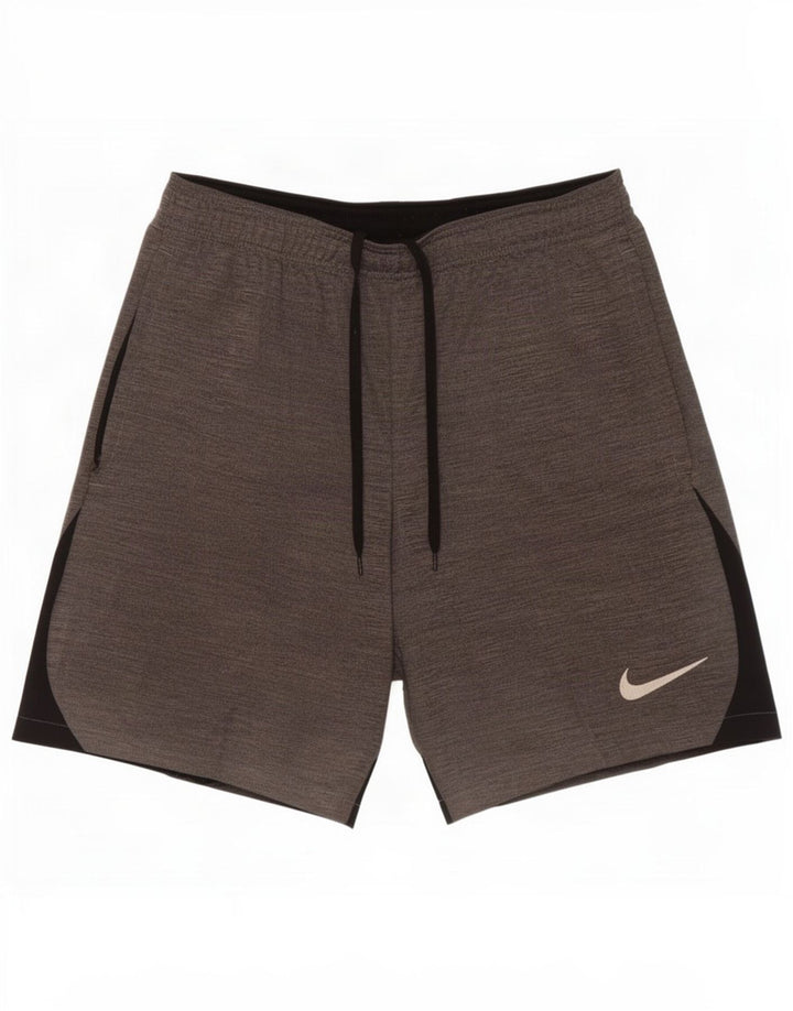 Short de sport Nike Dri Fit Slim Homme Gris Moyen Polyester
