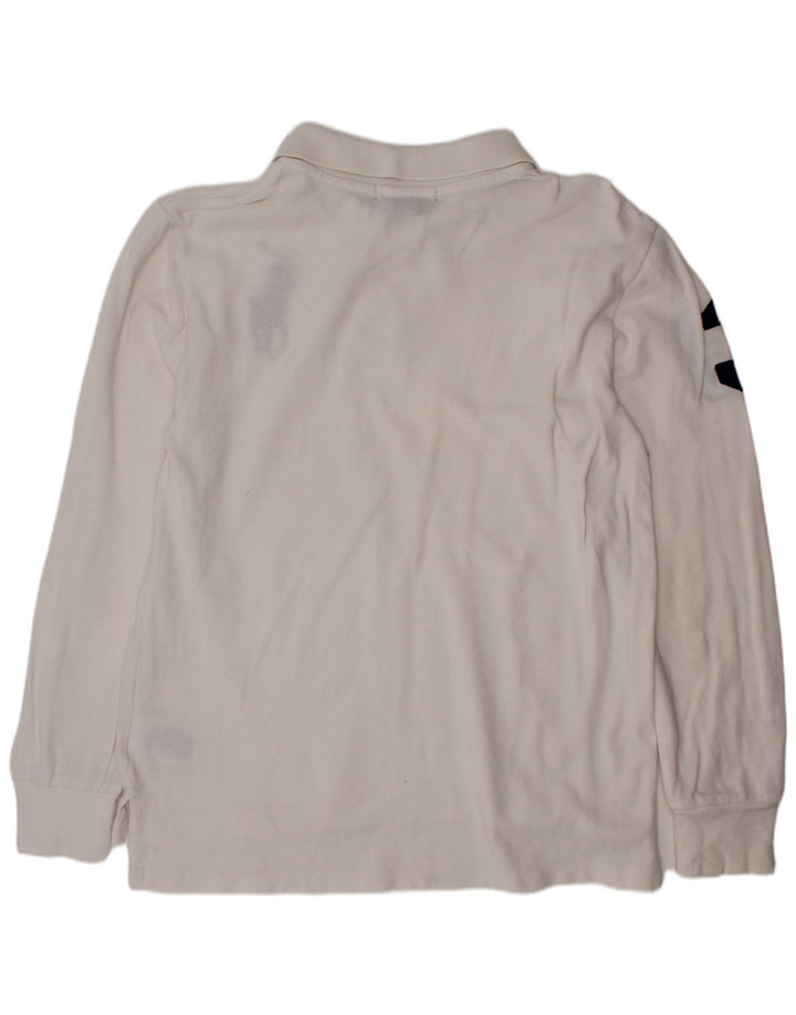 POLO RALPH LAUREN Polo graphique garçon 10-11 ans blanc moyen