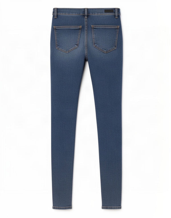 Topshop Jean Skinny Joni Femme W26 L27 Bleu Coton