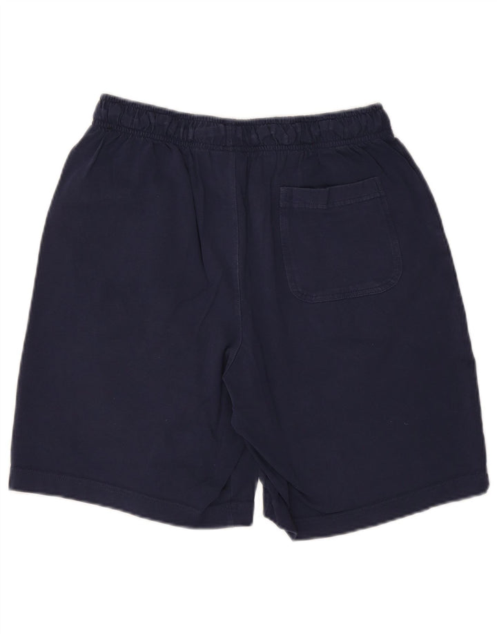Nike Short de sport pour homme en coton bleu marine Taille L