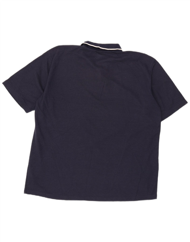 Umbro Polo Homme 2XL Bleu Marine Polyester