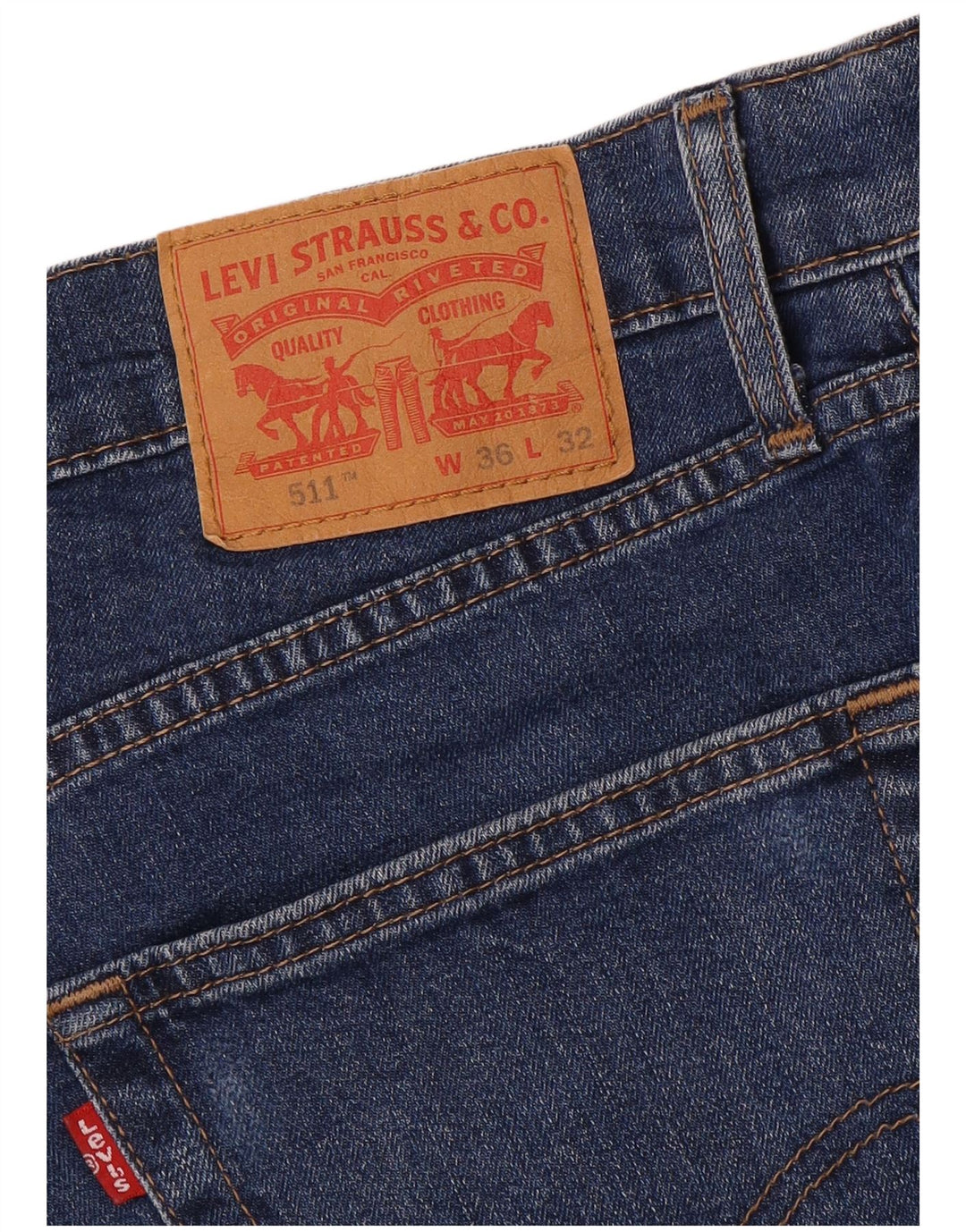 LEVI'S Jean Slim 511 Homme W36 L32 Bleu