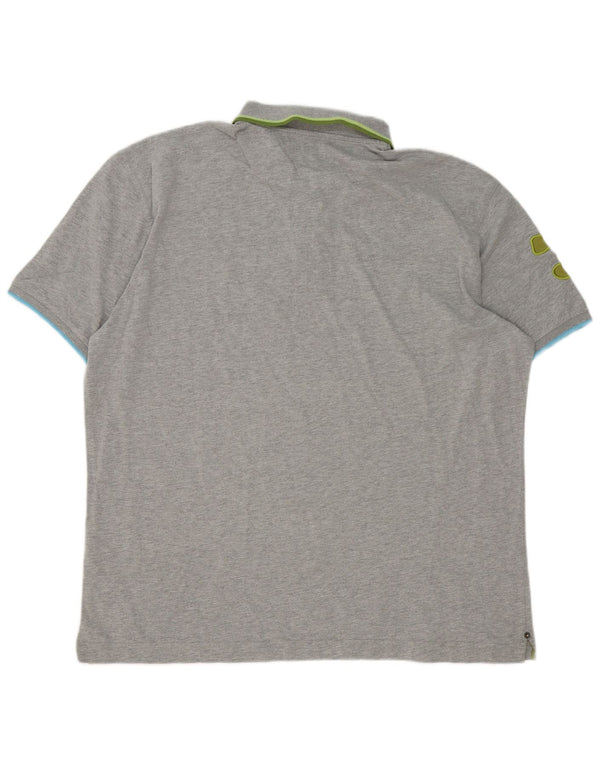 La Martina Polo Graphique Homme 3XL Gris Rayé Coton