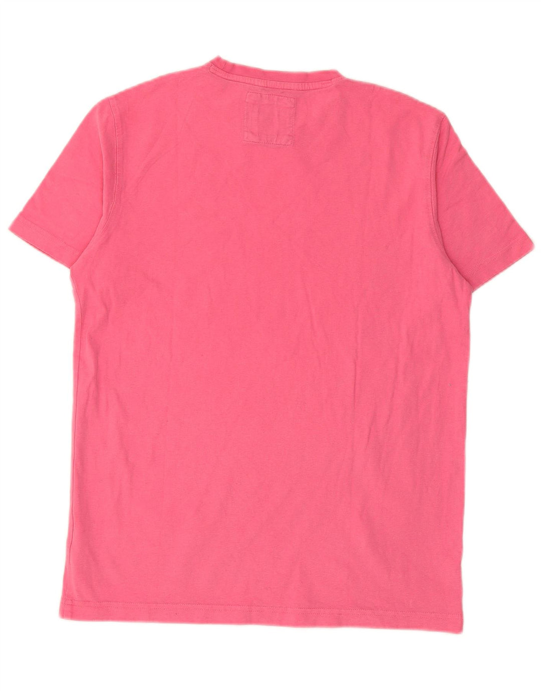 CREW CLOTHING T-Shirt Homme Haut Petit Rose Coton