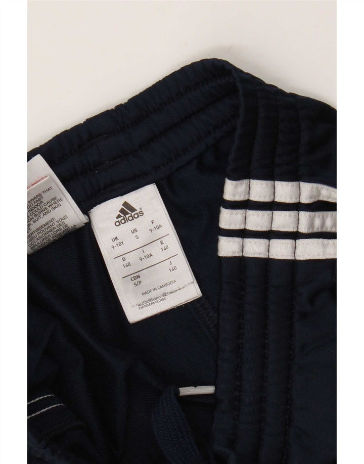 Pantalon de survêtement Adidas garçon 9-10 ans bleu marine polyester