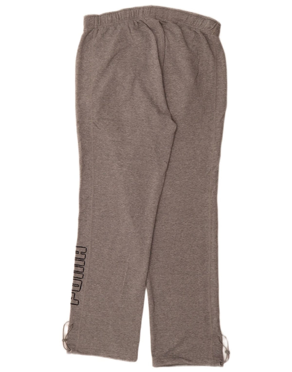 Puma Pantalon de Survêtement Graphic Homme Gris Taille L
