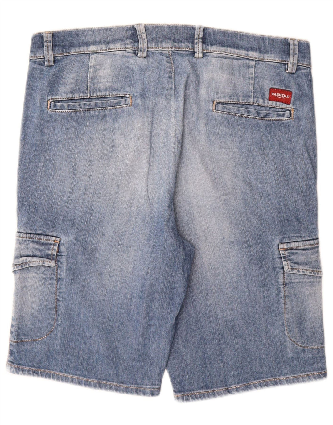 CARRERA Short cargo en jean W34 pour homme en coton bleu moyen