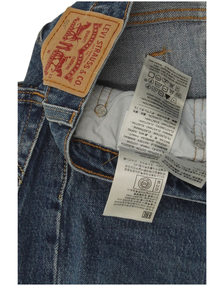 Levi's Jean Droit 501 Homme Bleu W30 L30 Coton