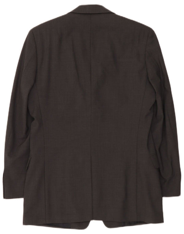Hugo Boss Veste blazer à 3 boutons pour homme EU 44 XS Gris laine vierge
