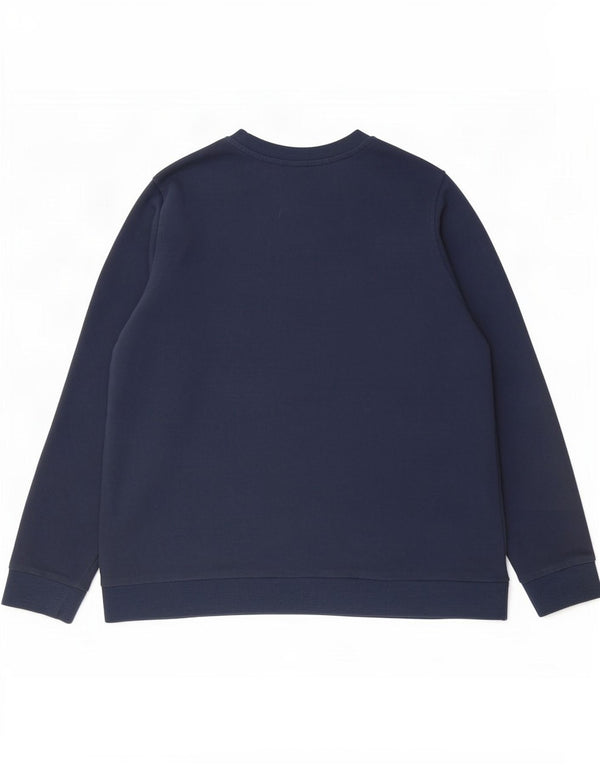 Marks & Spencer Sweat-shirt pour femme UK 20 2XL Bleu marine Coton