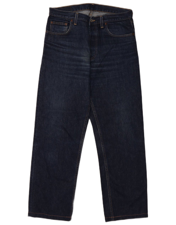 Jean droit Rifle homme W33 L28 bleu marine coton