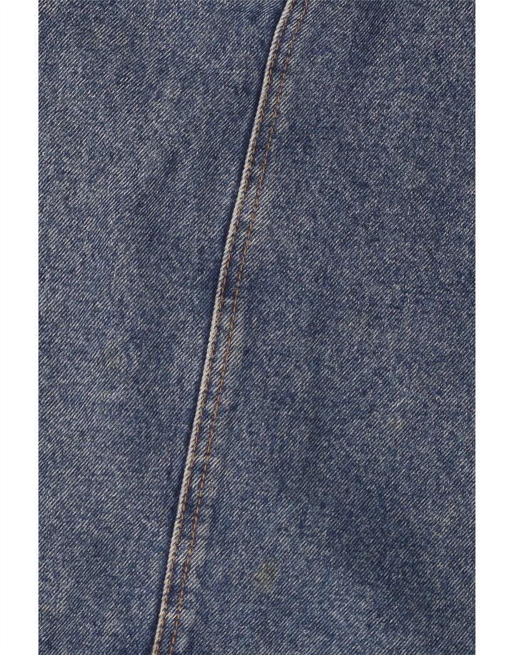 Carrera Femme Jupe Midi En Jean W30 Bleu Moyen Coton