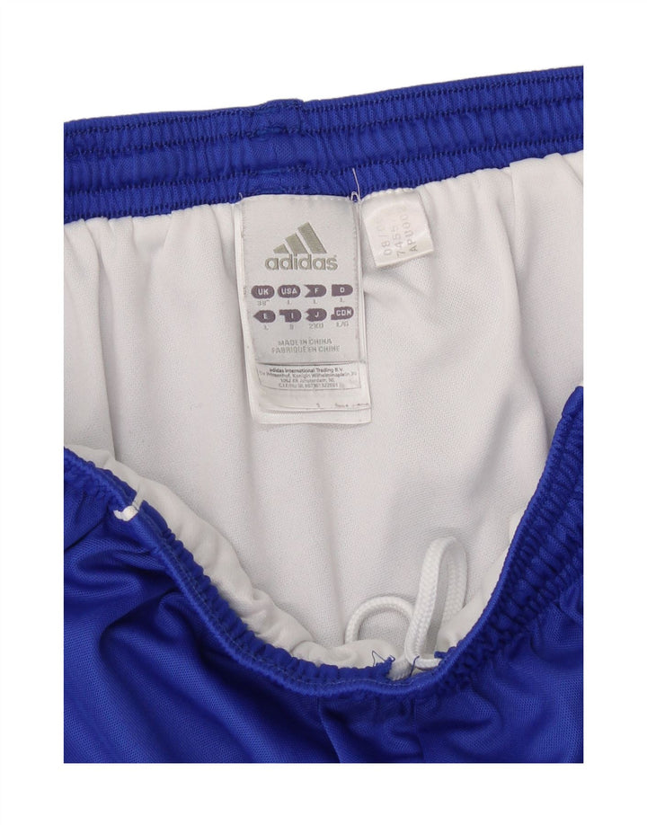 ADIDAS Mens Climalite Sport Shorts Large  Blue Polyester Vintage Adidas and Second-Hand Adidas from Messina Hembry 