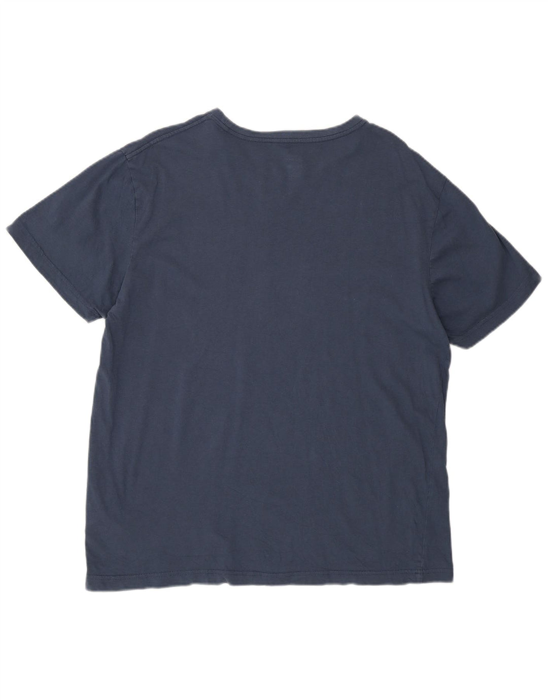 Hurley T-Shirt Graphique Homme Bleu Marine Moyen Coton