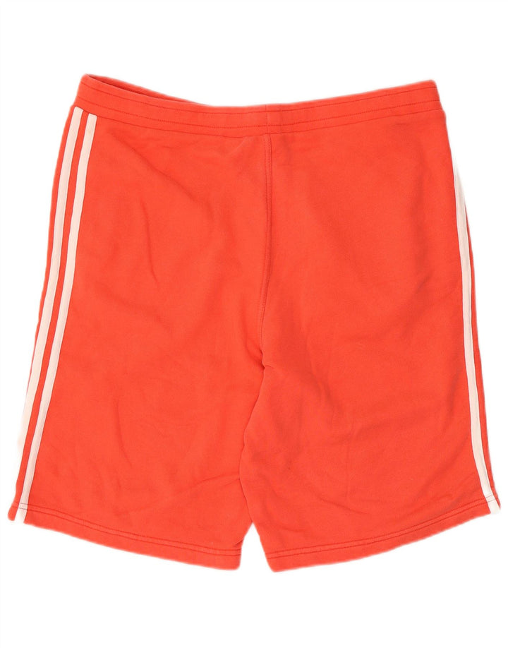 Adidas Short de sport pour homme Grand coton rouge