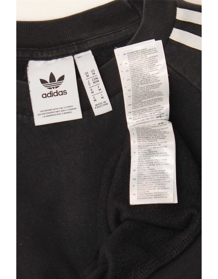 Adidas Sweat-shirt pour homme en coton noir moyen