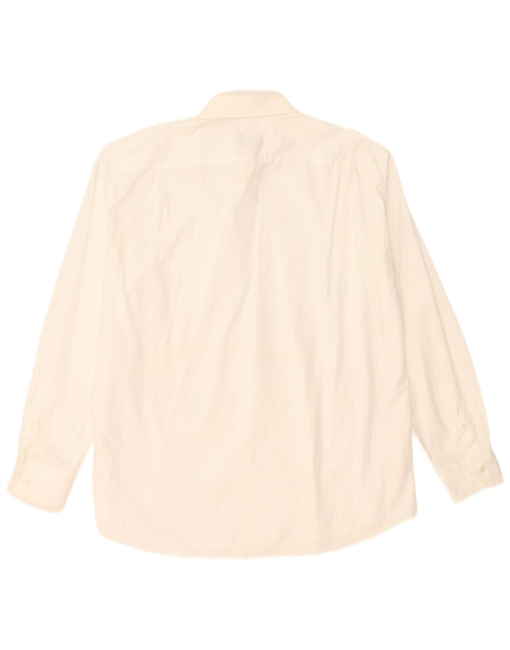 Hugo Boss Chemise Homme Taille 44 17 1/2 XL Blanc