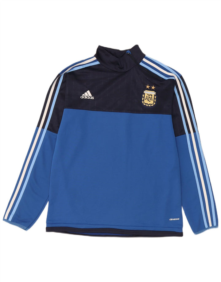 Adidas Haut de survêtement Climacool Graphic pour homme Bleu Large Colorblock