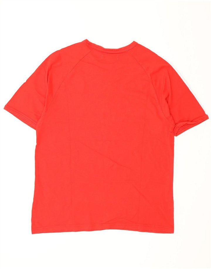 Adidas T-Shirt Homme Haut Large Rouge Coton