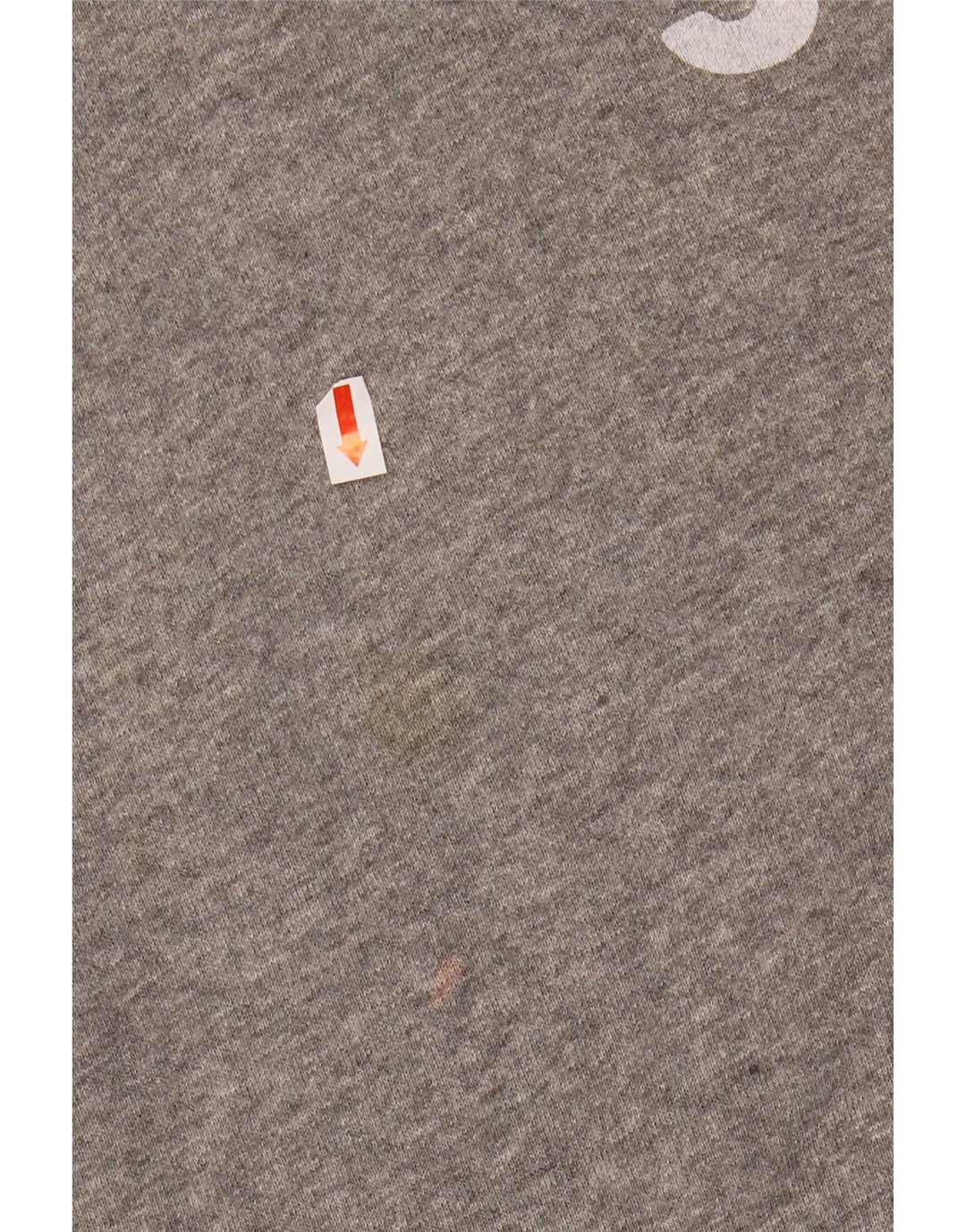 JACK WILLS Pull à capuche graphique pour femme UK 14 Grand coton gris