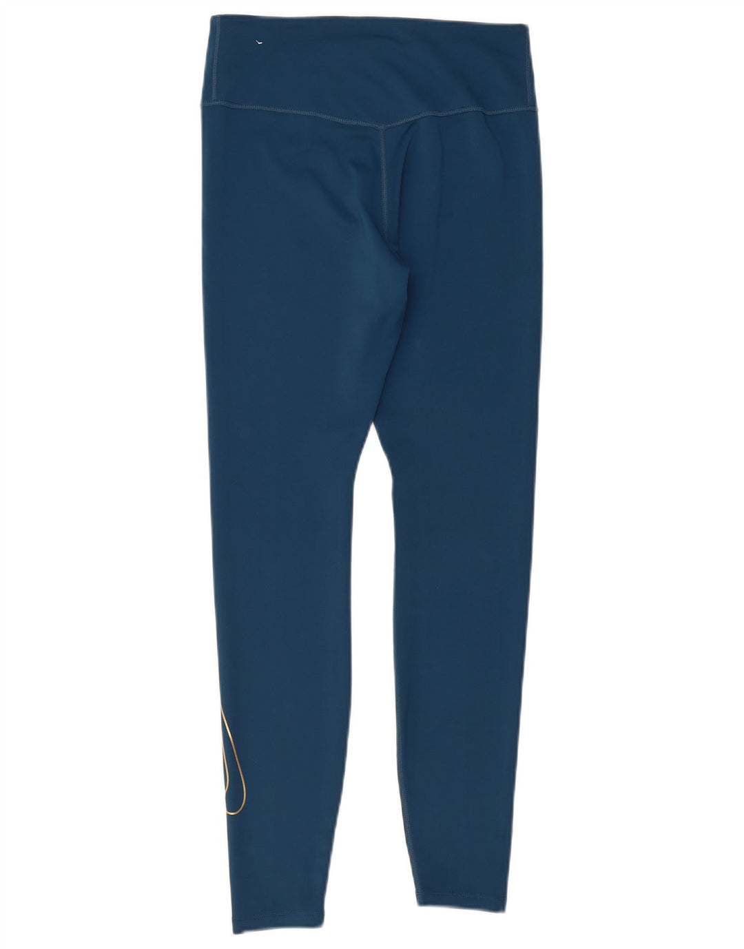 Nike Legging graphique Dri Fit pour femme UK 12 Bleu moyen Polyester