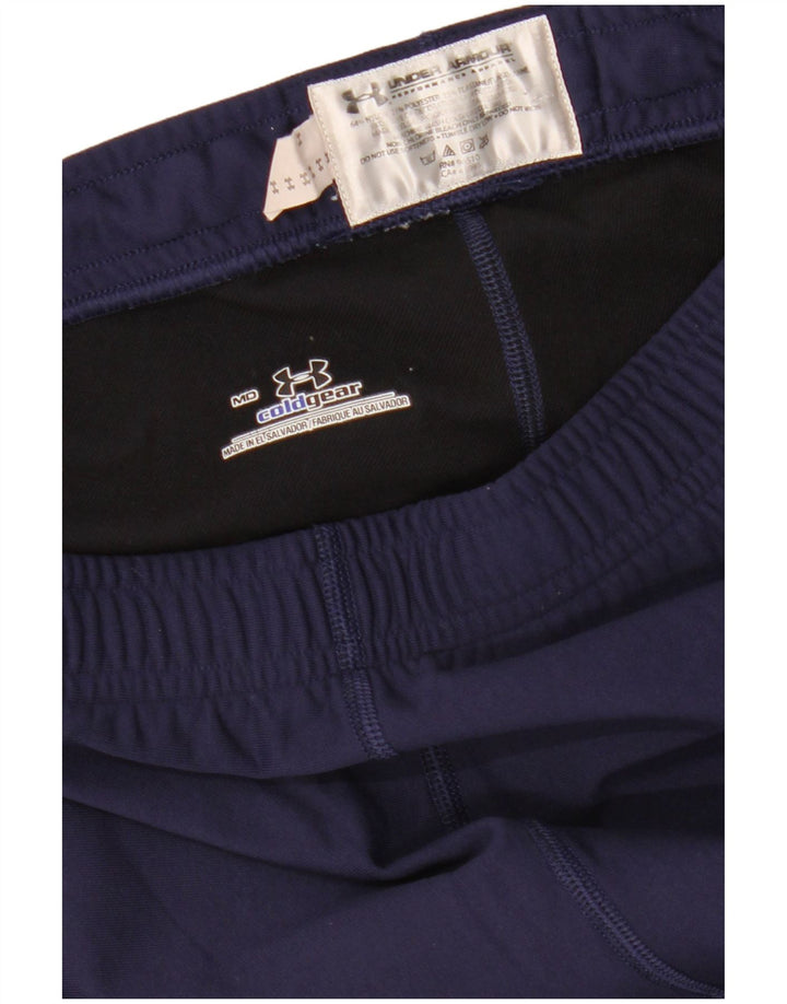 UNDER ARMOUR Legging Cold Gear pour femme UK 12 Bleu marine moyen