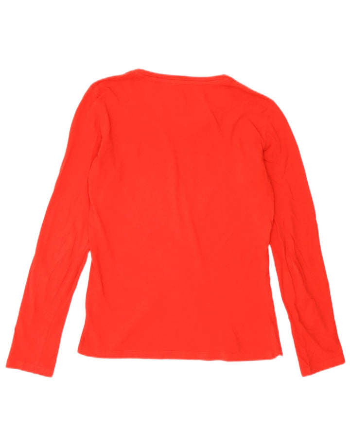 Guess Haut graphique à manches longues pour femme UK 6 XS Rouge