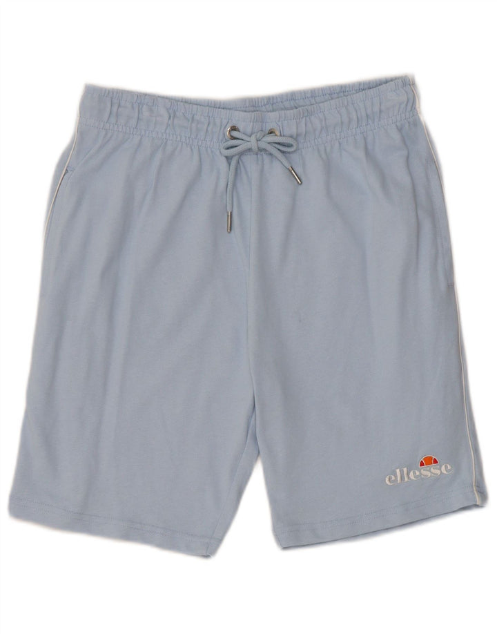 ELLESSE Short de Sport Homme XS Bleu Coton