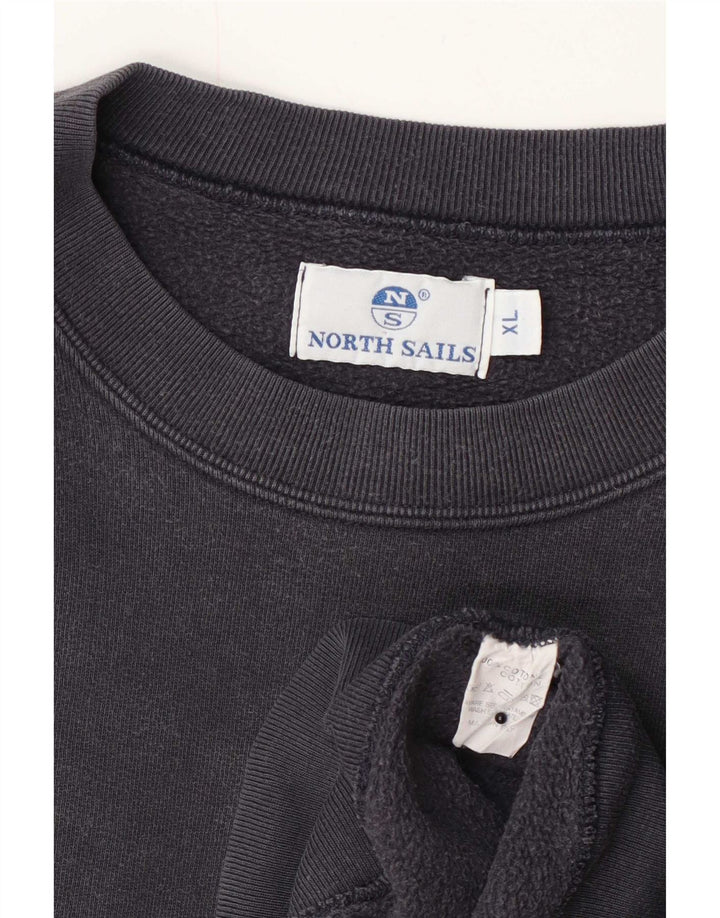 North Sails Sweat-Shirt Homme XL Gris Coton