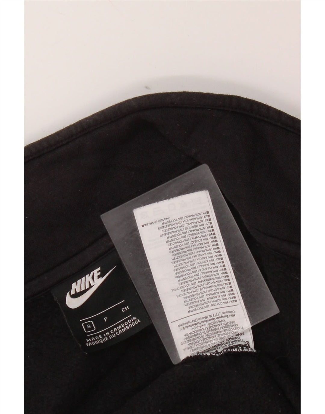 Nike Veste de survêtement pour homme Taille S en coton noir
