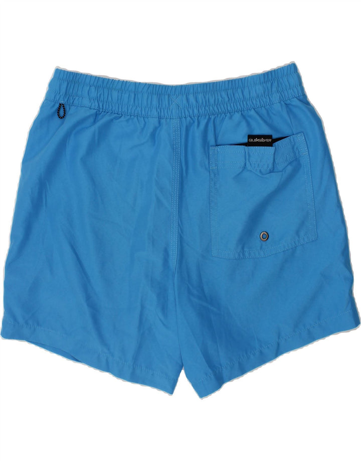 QUIKSILVER Boys Sport Shorts 8-9 Years Blue Vintage Quiksilver and Second-Hand Quiksilver from Messina Hembry 