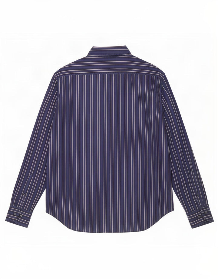 Chemise Etro Homme Bleu Marine Moyen Rayé Coton