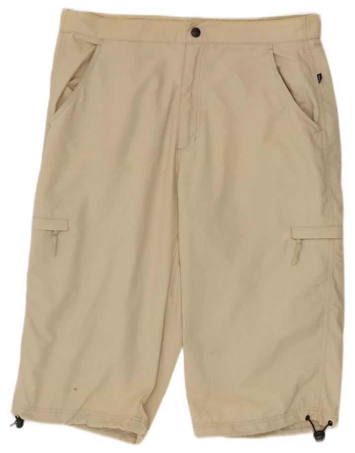 Asics Short Cargo W34 Large Beige Polyamide Homme