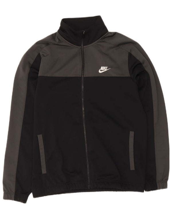 Nike Veste de survêtement pour homme Noir moyen Colourblock