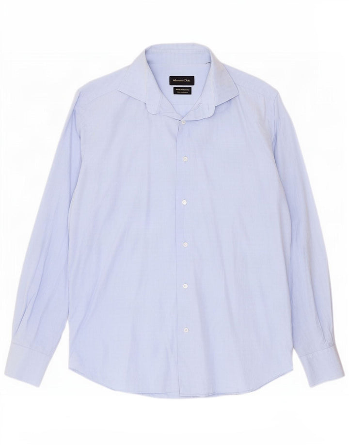 Massimo Dutti Chemise Homme Bleu Moyen
