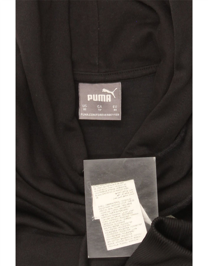 Puma Pull à capuche Graphic Homme XS Noir Polyester