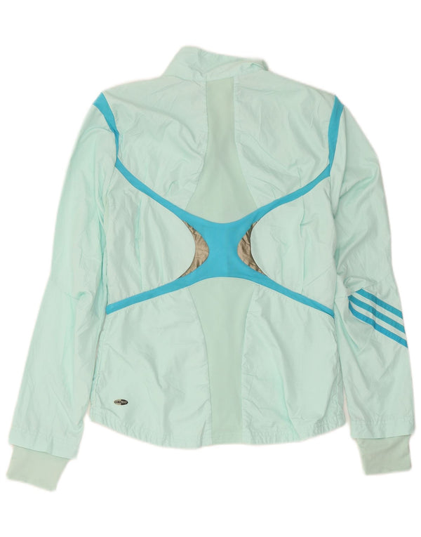 Adidas Veste de survêtement pour femme UK 12 Vert moyen Polyester Sports