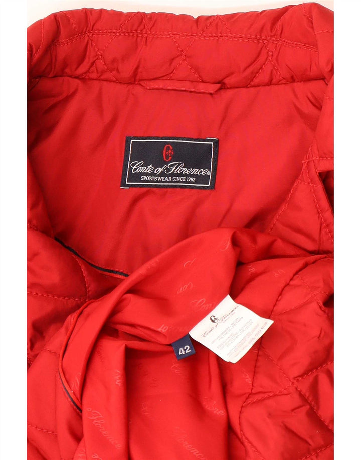 Conte of Florence Veste matelassée Femme IT 42 Rouge Moyen Polyamide