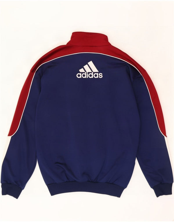 Adidas Veste de survêtement pour homme UK 36/38 Petit Bleu marine Colourblock