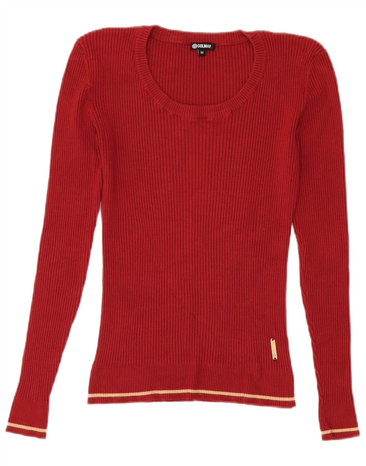 Colmar Pull col bateau pour femme UK 12 Rouge moyen