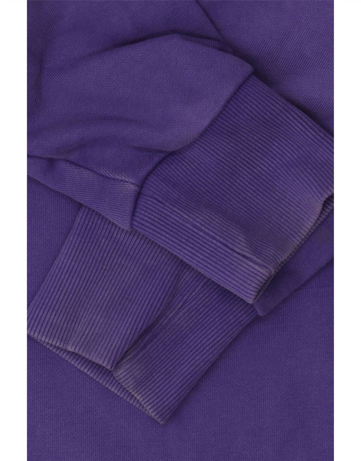 Diesel Sweat-shirt graphique pour homme avec petit logo en coton violet