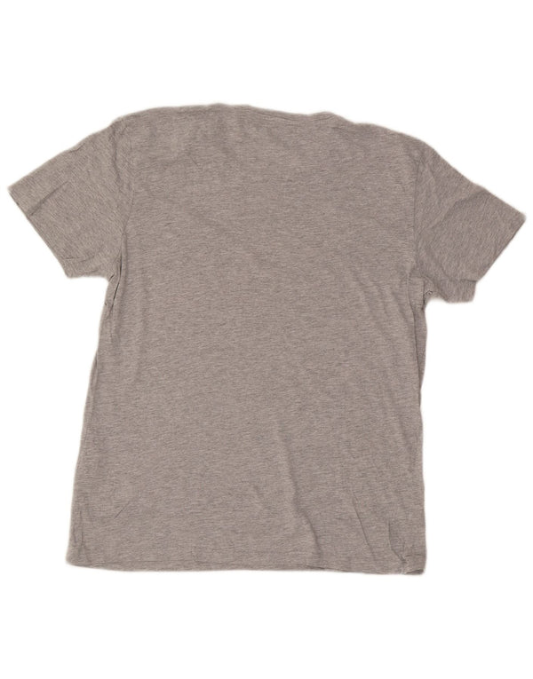 Jack & Jones Mens Regular Fit Graphic T-Shirt Top XL Gris Moucheté Coton