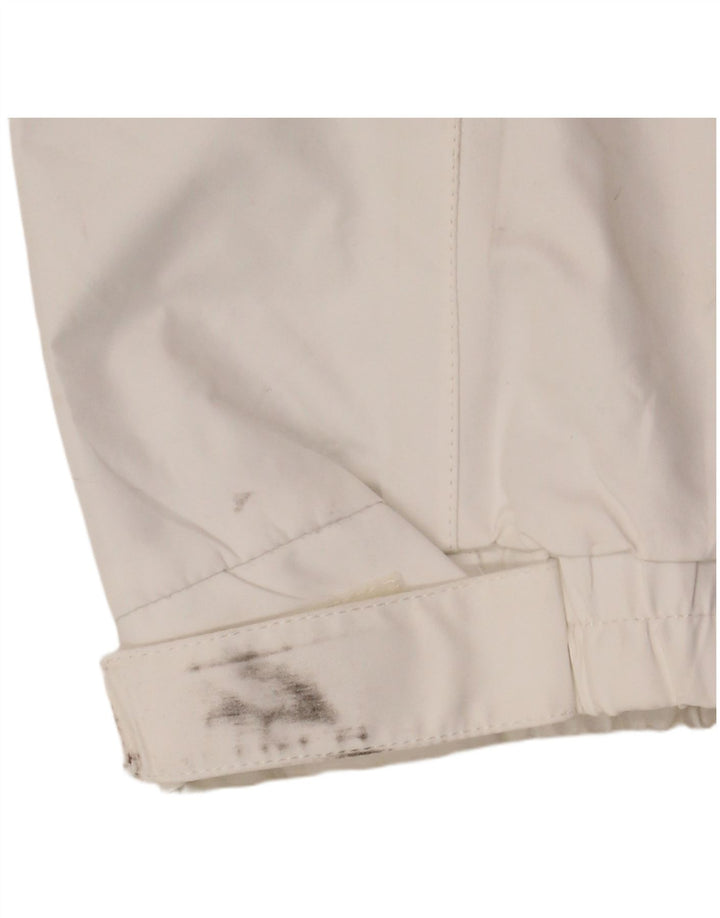 Helly Hansen Veste de pluie à capuche pour femme UK 16 Large Blanc Polyester