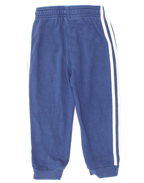 Adidas Pantalon de survêtement pour bébé garçon 18-24 mois Bleu