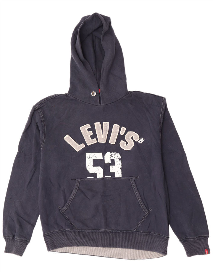 Levi's Pull à Capuche Graphic Homme Bleu Marine XL