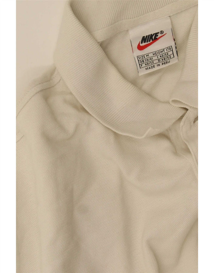 Nike Polo Homme UK 39/41 Blanc Moyen