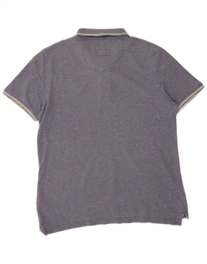 Fat Face Polo Homme Grand Bleu Coton