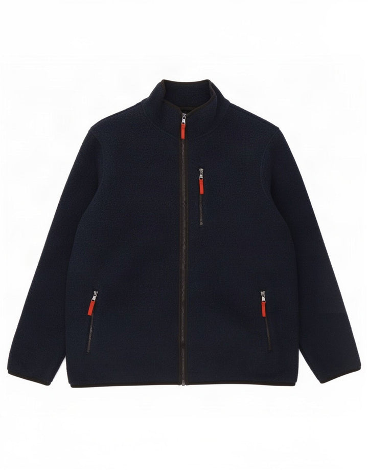 Marks & Spencer Veste polaire pour homme UK 46 3XL Bleu marine Polyester