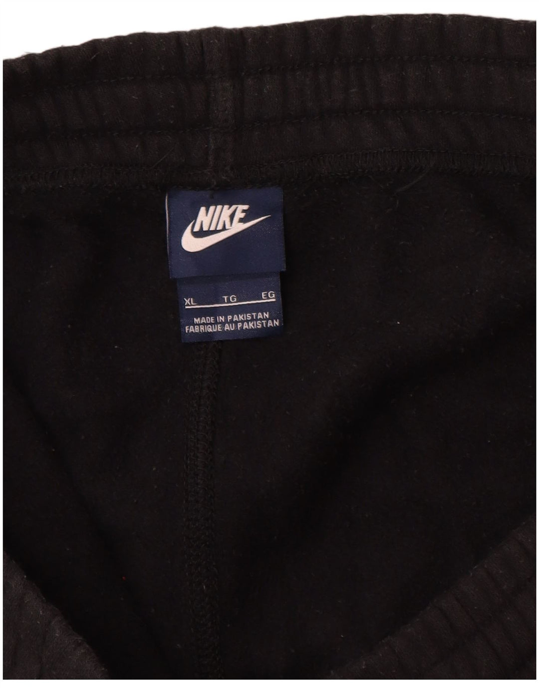 Nike Pantalon de survêtement pour homme XL Noir Coton