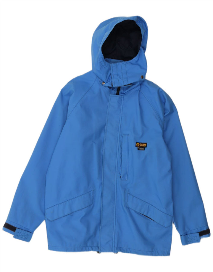 Ciesse Piumini Veste coupe-vent à capuche Gore-Tex pour homme IT 48/50 Bleu moyen